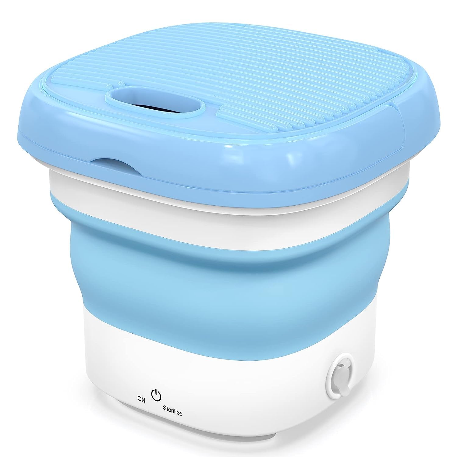 Semi-automatic Mini Folding Washing Machine with Dryer Good Quality( Random Color ) - Image 3