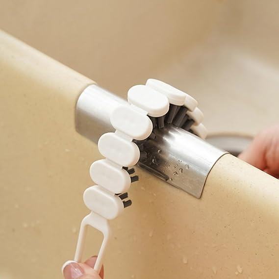 1 Pc - Bendable Multi-Purpose Cleaning Brush For Kitchen And Bathroom, Flexible Scrub Brush, Corner Cleaner, Stiff Bristle Crevice Brush - Image 7