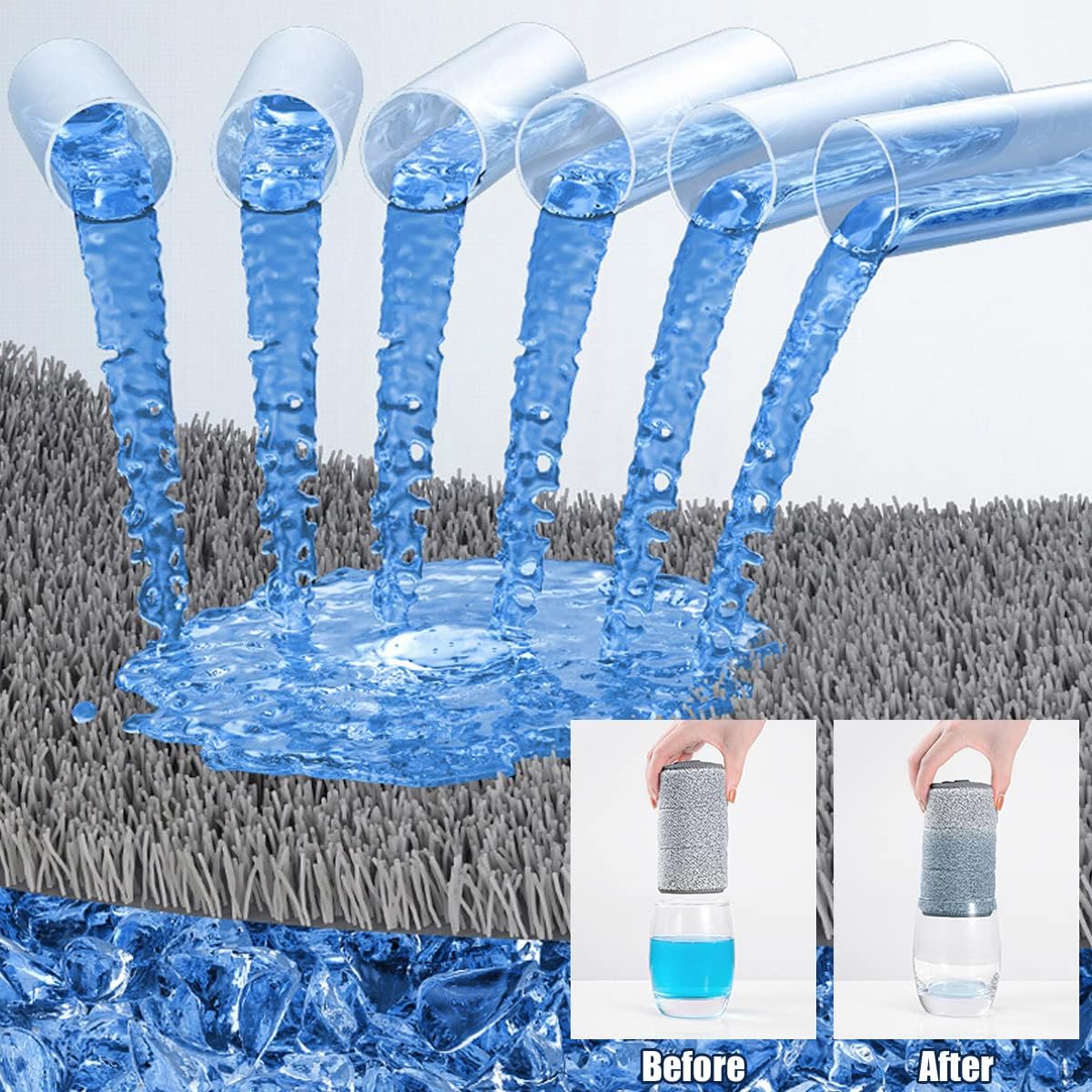Cleaning Mop 360° Rotatable Adjustable Corner Mop  Self Squeezing Wringing Mop Multifunctiona Rotating Mop for Floor Wall Window - Image 4