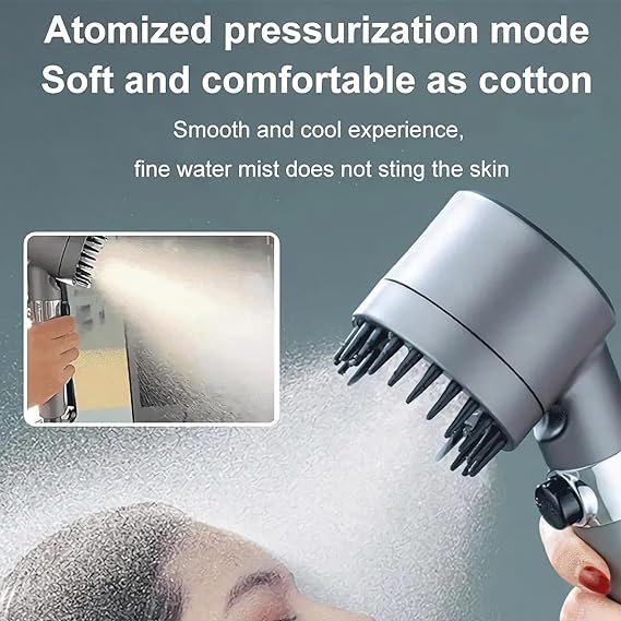 3 Modes Shower Head High Pressure Shower head | Multifunctional Massage Shower, Handheld Shower Head with Filter | Faucet Tap for Bathroom, Bath Home - Image 8