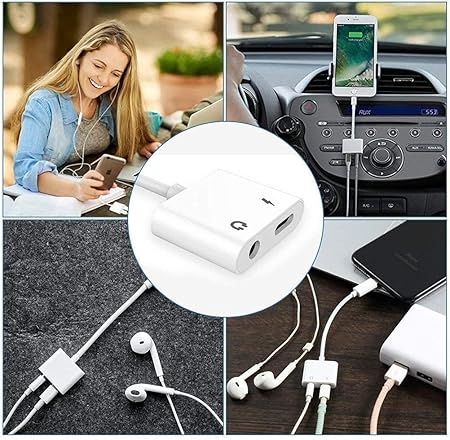 Apple iPhone Connector Lightning to 3.5mm Earphone Jack & Mobile Charging Jack - Image 7
