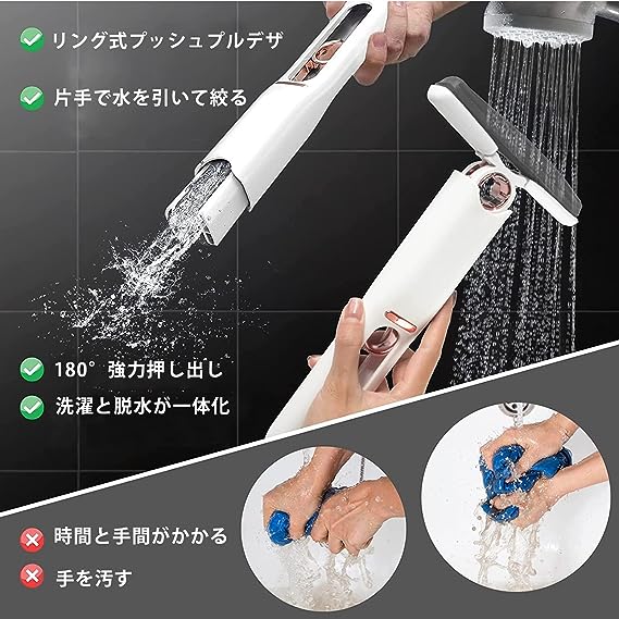 Portable Mini Squeeze Desk Cleaner Glass Sponge Cleaner Mop Household Home Kitchen Car Cleaning Tool - Image 4