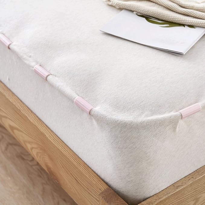 Mattress Bedsheet Fixing Clips | Bed Sheet holder | Anti-Skid Buckle Bed Cover Grippers (Random color) - Image 17