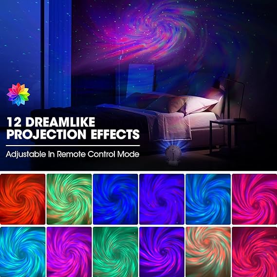 Astronaut Star Projector, Kids Night Light, Nebula Projector Light. Galaxy Bedroom Projector, - Image 4