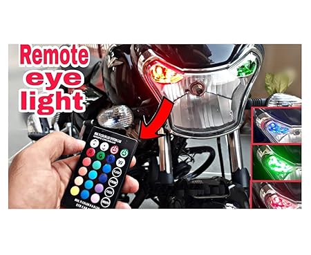 RGB Multicolor Car Led Bulbs Remote Control Parking Lights for car & bike - Image 4