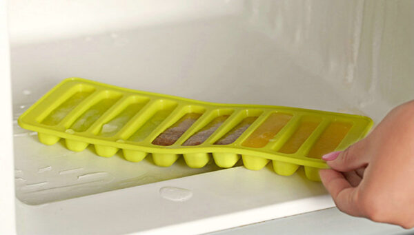10 Grids Stick Shape Ice Tray Non-Stick | 10 Hole Finger Shape Cylinder Silicone Ice Cube - Image 5