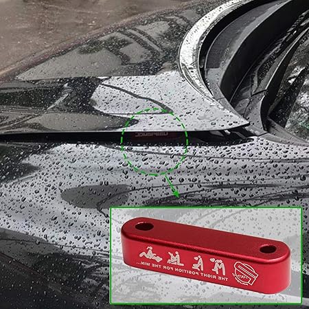Car Hood Spacer Riser Kit | Vehicle Hood Bonnet Vent Space Modification Kit, Aluminium Alloy Billet - Image 6