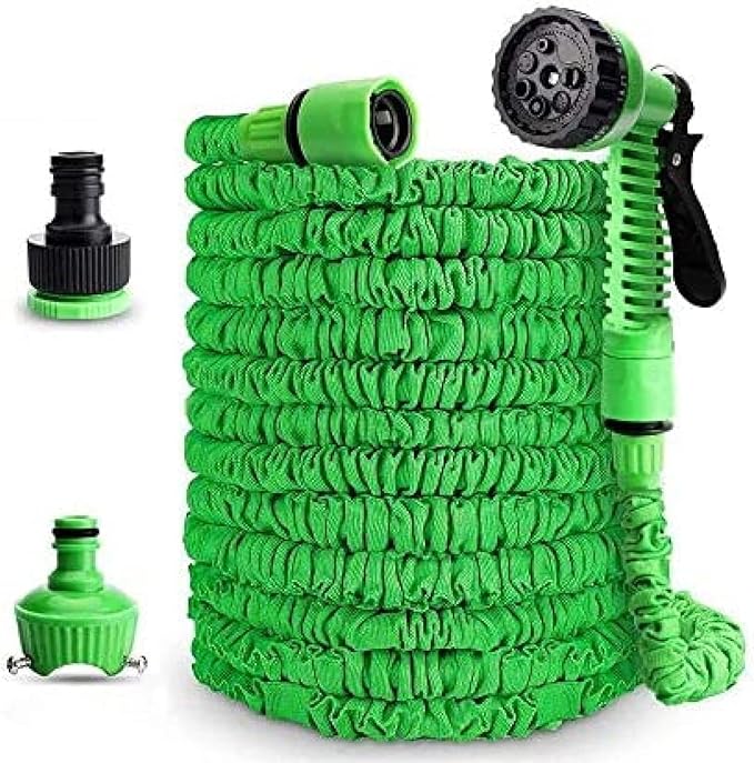 Magic Hose Pipe | Water Spray | Pressure Water spray Jet Gun |  Expandable, Flexible Garden Water Hose for Car Wash, Bike Wash, Home and Garden 150 ft (Random Color) - Image 4