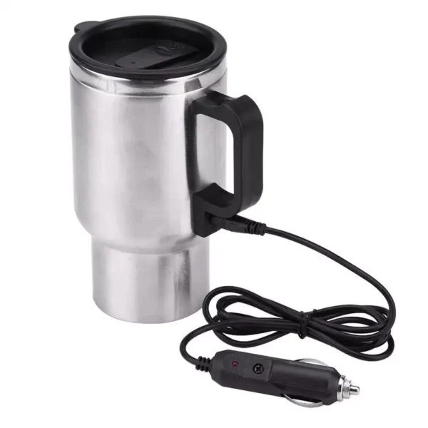 12 Volts 450 ml Heated Travel Mug Coffee /Tea/Soup Cup Car Charging Electric Kettle - Image 12