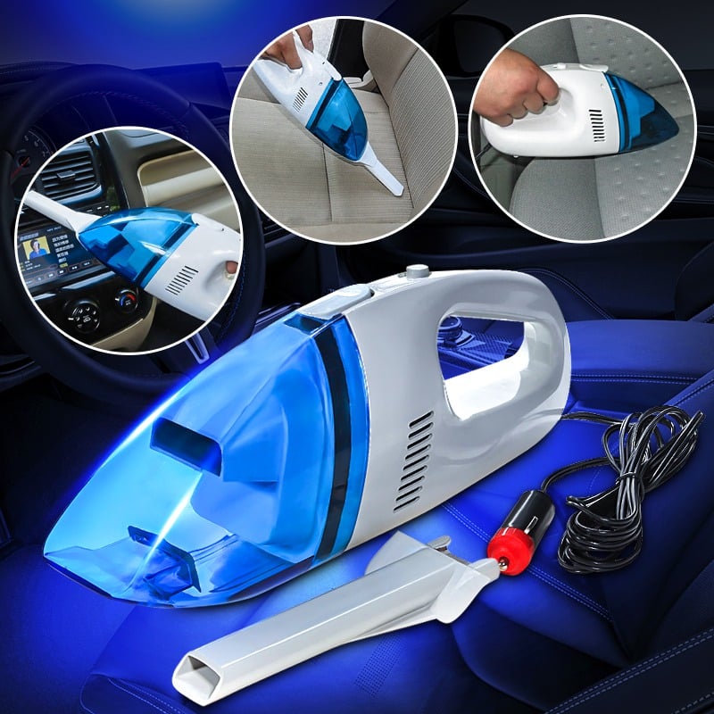 (NW00096) 12V Portable Car Vacuum Cleaner - Mini Vacuum Cleaner for Carpet, Car, Home, Office, Pet Hair, Sofa - Image 3
