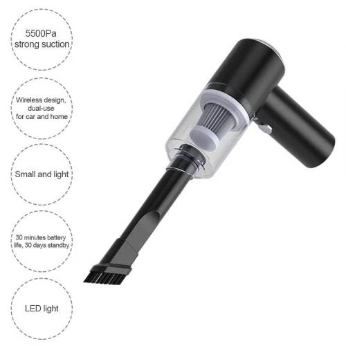 3 In 1 Portable Vacuum Cleaner Wireless Hand-held Cleaning For Car Home (pc As-228) - Image 3