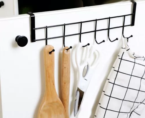 black METAL 5 HOOKS CABINET HANGER (random color) - Image 5