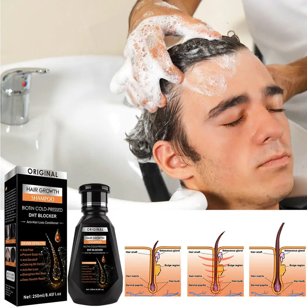 Biotin Cold Pressed DHT Blocker Shampoo - Image 4