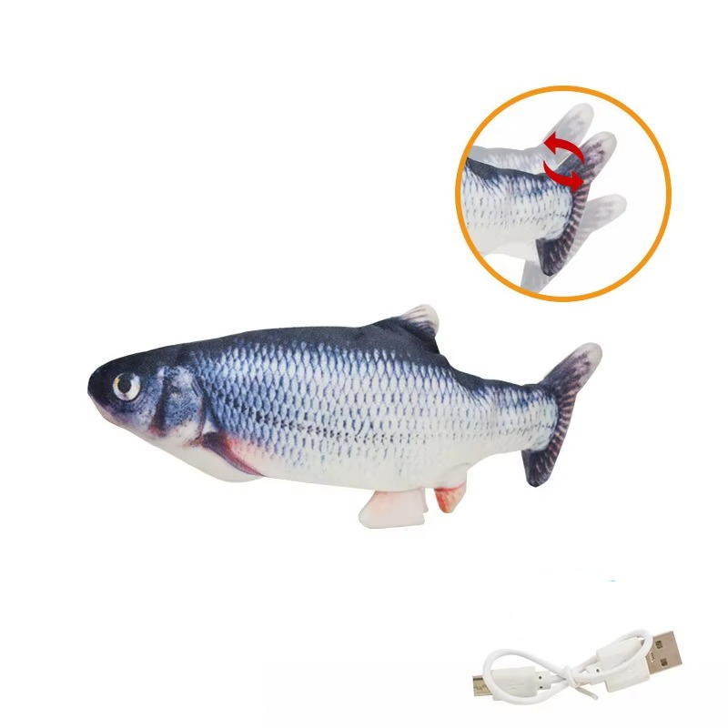 Rechargeable Flopping fish toys for babies and toddlers. (random fish ) - Image 9