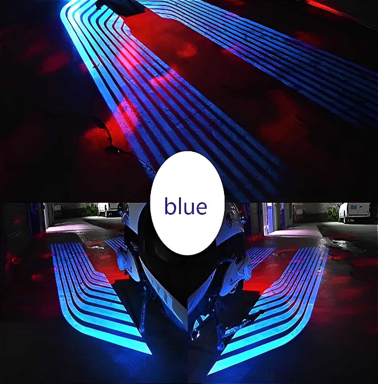 2PCS Motorcycle & Car Welcome Light Door Courtesy Lights With Projector   Led Carpet Underglow For Car Motorcycle Light and car - Image 13