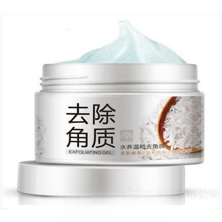 BIOAQUA Brightening & Exfoliating Rice Gel Face Scrub - Image 2