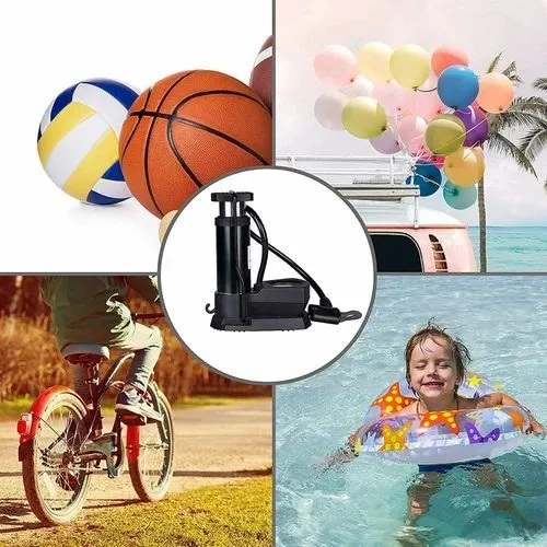 High Pressure Foot Air Pump with Gauge, Heavy Duty Foot Pump for Bike, Ball, Scooter, Car, Inflatable Toys, Mini Pump - Image 8
