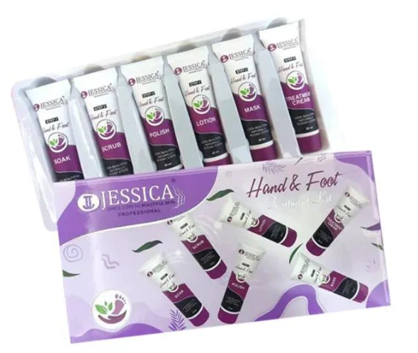 (NW000173) Jessica - Hand and Foot Treatment Kit 6 Steps - Student Packc