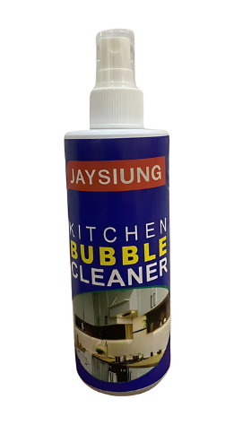 Kitchen Bubble Grease Cleaner 250ML | Dirt Grease dust cleaner for car, kitchen, home
