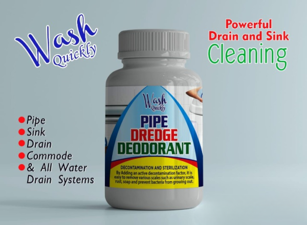 Quick Wash Sink and Drain Cleaner,,Pipe Dredge Deodorant - Image 3