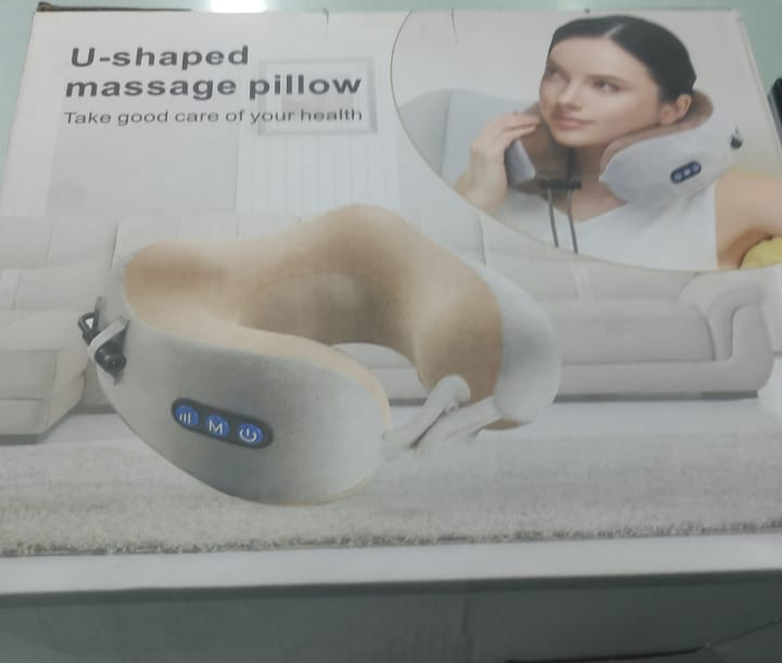 Jinserta Neck Cushion Massager - USB Charging Massage Pillow - Image 8