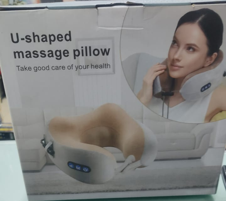 Jinserta Neck Cushion Massager - USB Charging Massage Pillow - Image 6