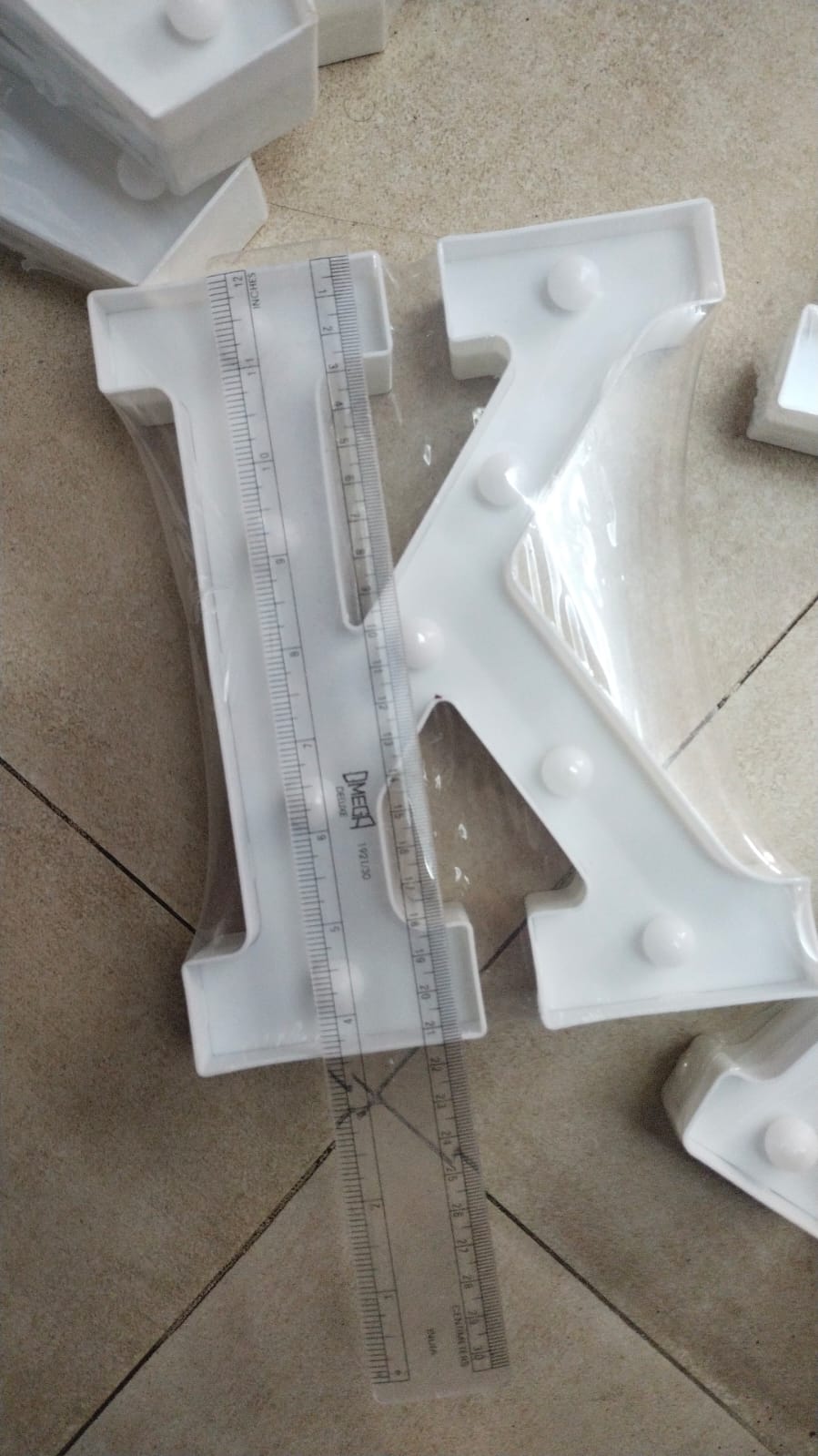 1pcs LED Alphabet Battery Operated All Led Letter A TO Z For Night Lights Wedding Birthday Party For Room and Decoration Using Without Electricity - Image 3