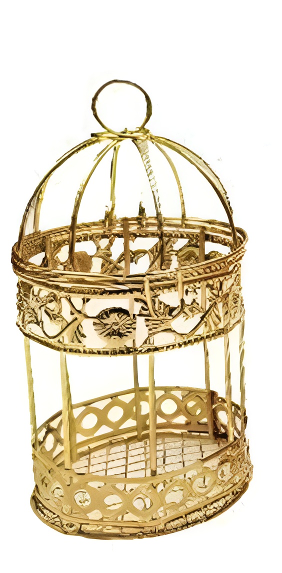 Metallic bird Cages for home decor and gift (pack of 3) - Image 5