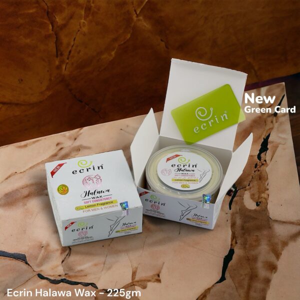 ECRINCOSMETICS  Ecrin Organic Halawa Wax - 100% Lemon & Sugar Base - Image 4