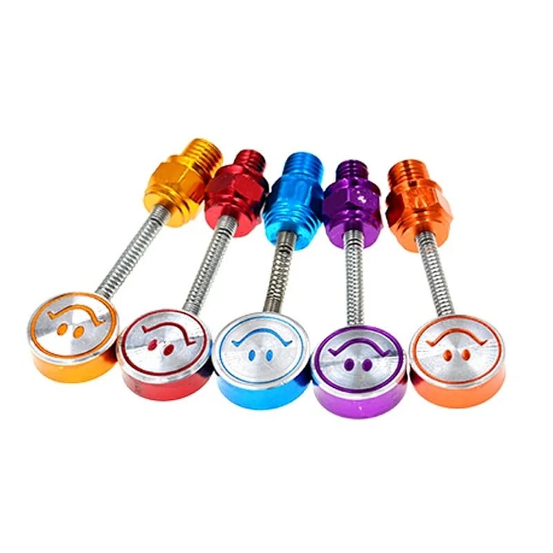 PACK OF TWO Emoji Screw Looking Glass For Bike / Motorcycle screw emojo doll Slime Toys- Multicolor (Random Colors ) - Image 3