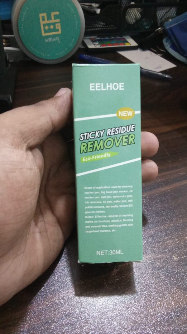Sticky Stuff Remover Gel Spray, Portable Surface Safe Adhesive Remover, Ideal for Sticky Stains such as Bubblegum, Adhesive, Tape, Label Residue (30ML) - Image 6