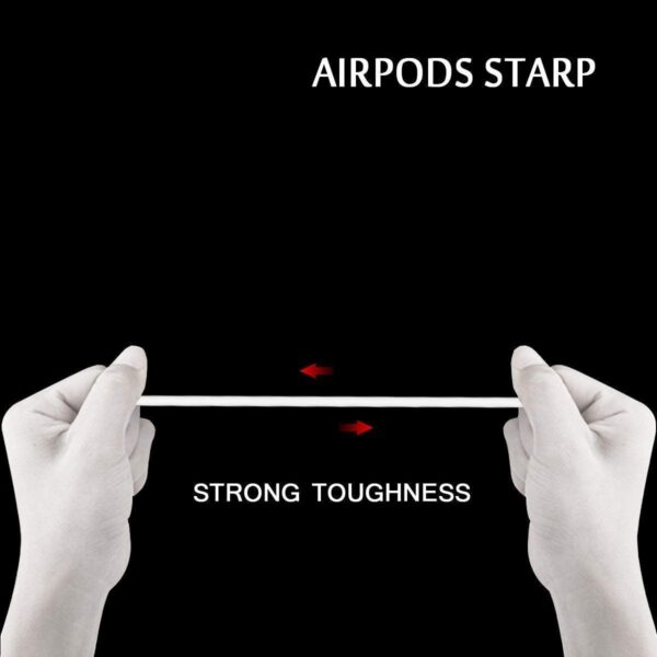 Anti Lost Silicone Earphone Rope Holder Cable For AirPods Strap Wireless Bluetooth Headphone Neck Strap Cord String 55CM - Image 10
