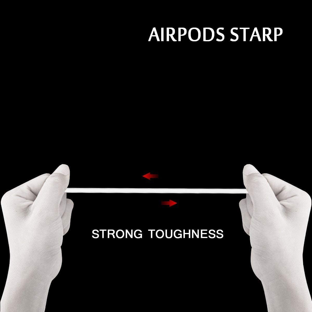 Anti Lost Silicone Earphone Rope Holder Cable For AirPods Strap Wireless Bluetooth Headphone Neck Strap Cord String 55CM - Image 10