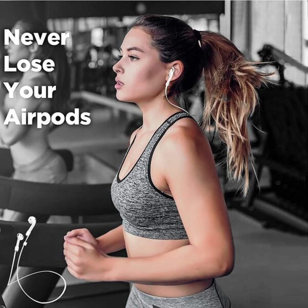 Anti Lost Silicone Earphone Rope Holder Cable For AirPods Strap Wireless Bluetooth Headphone Neck Strap Cord String 55CM - Image 11