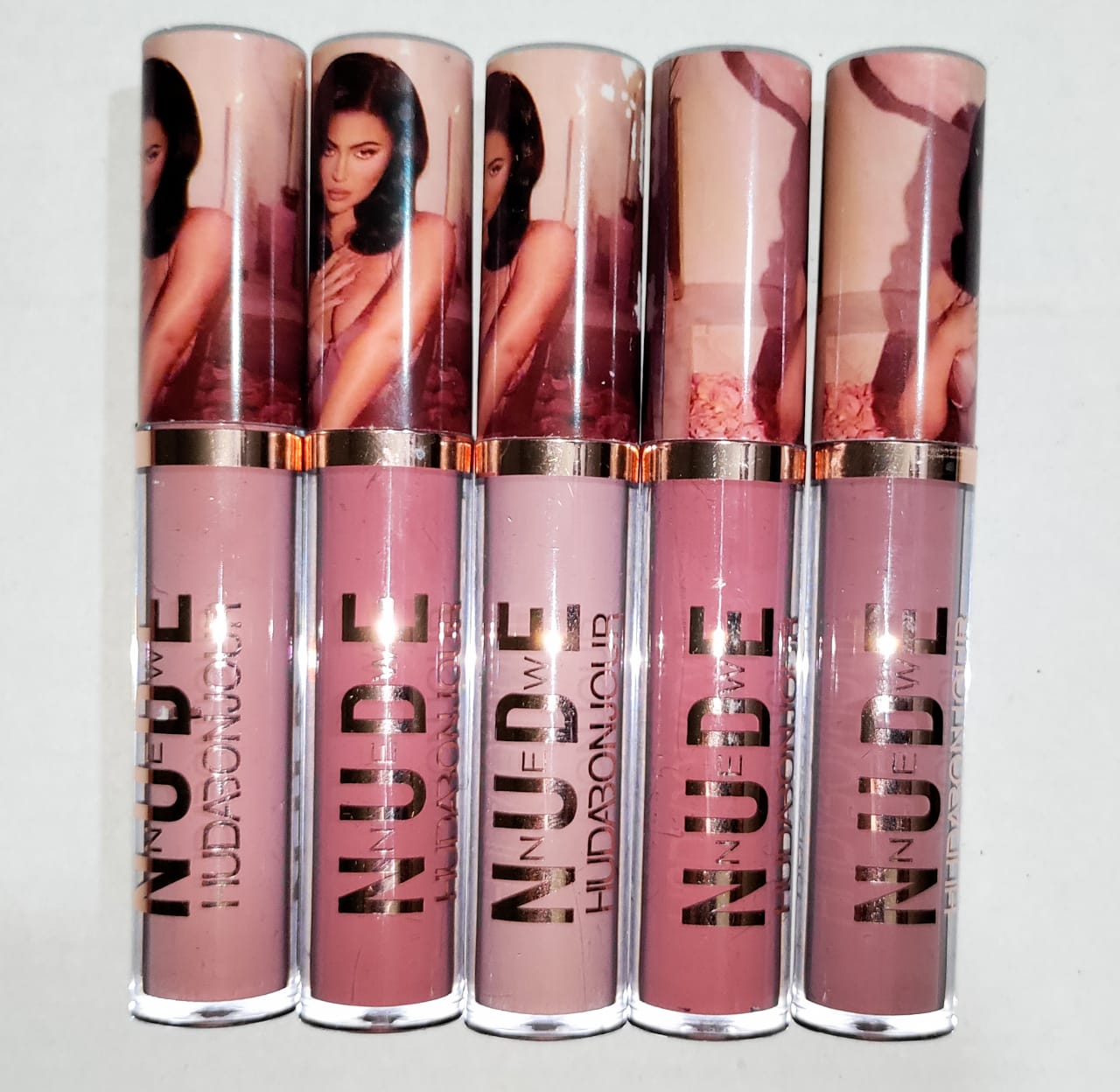 (Pack of 5) Nude Matte Lipgloss