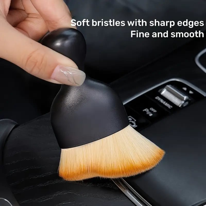Car interior Cleaning & Multifunctiona  Soft Hair Brush For cleaning of Small and Tiny Places (random color)