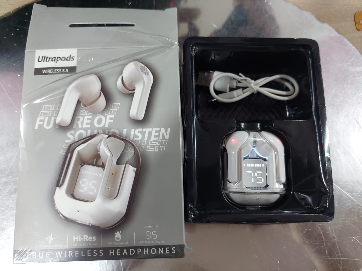 Ultrapods Pro Tws Bluetooth Earbuds Wireless Headphones | Ear Buds For Men & Women (Random color) - Image 2