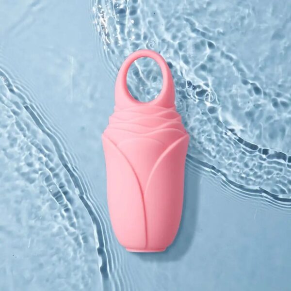 Rose Shape Silicone Facial Ice Roller For Face | Enhance Skin Glow Shrink &Tighten Pores (Random Color) - Image 4