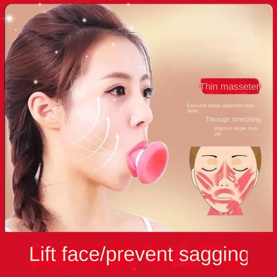 Jawline Exerciser | Face Exerciser, Facial Yoga for Skin Tighten Firm, Double Chin Breathing Exercise Device Jaw Face Slimmer - Image 3