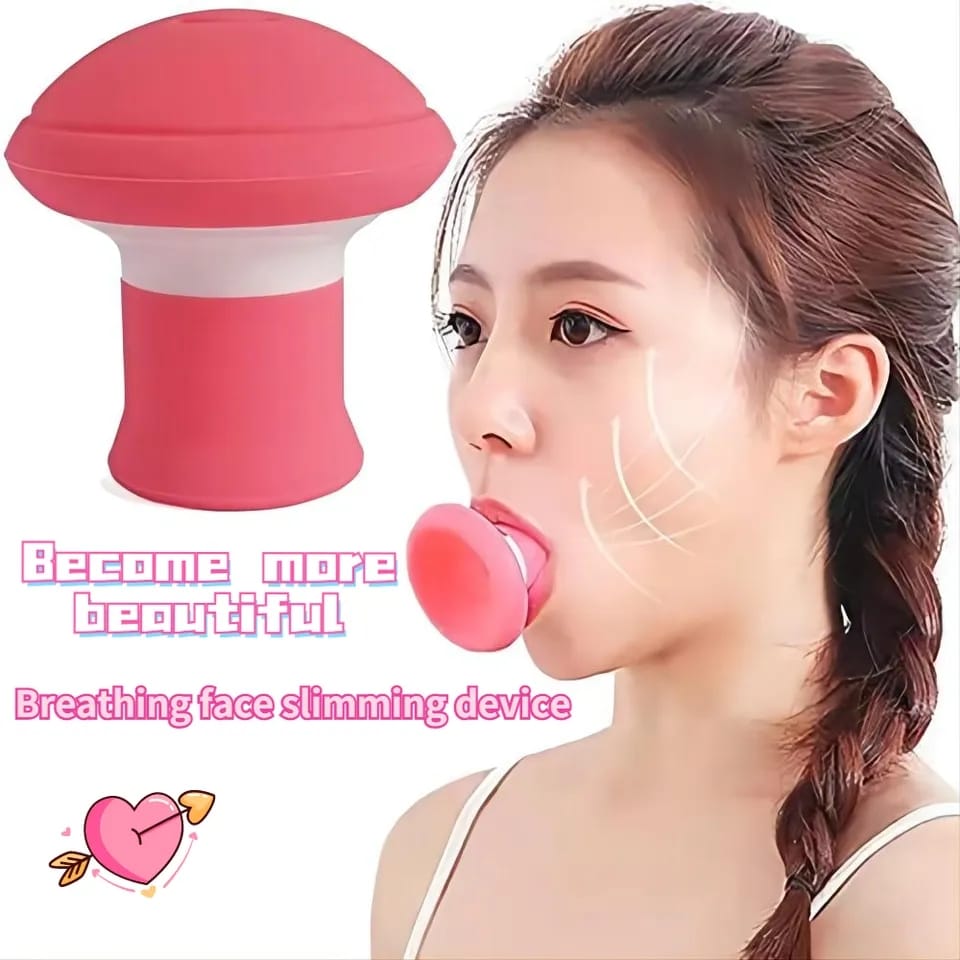 Jawline Exerciser | Face Exerciser, Facial Yoga for Skin Tighten Firm, Double Chin Breathing Exercise Device Jaw Face Slimmer - Image 5