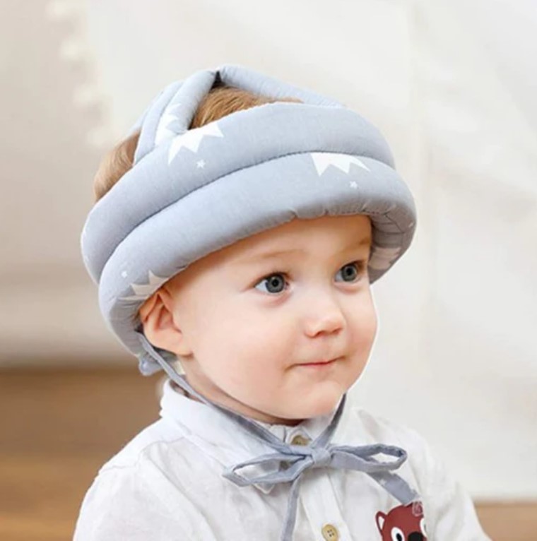 Combo pack Baby Head Protector + Knee Pad + U Shape Brush - Image 5