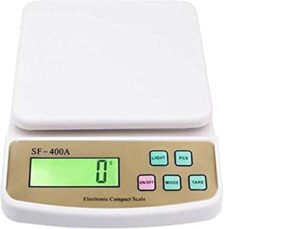 Weighing Scale Digital Weighing Machine Digital Mini Scale Small Scale Digital Kitchen Scale (SF-400) - Image 4