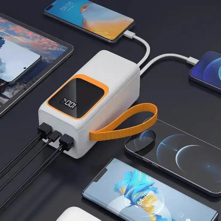 Aspor A350 50,000mAh - Fast Charging with Built-in Flashlight Power Bank for mobile and laptops  (Random color) - Image 12