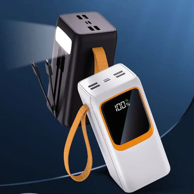 Aspor A350 50,000mAh - Fast Charging with Built-in Flashlight Power Bank for mobile and laptops  (Random color) - Image 13