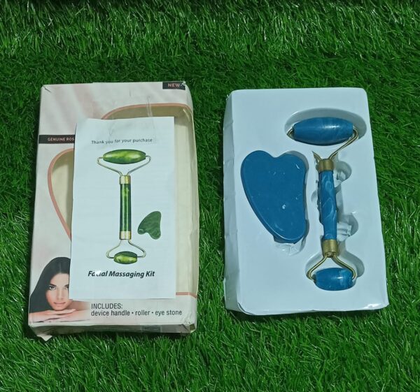 (NW00026) Jade roller  (Plastic)	Face Lift Hands Body Skin Relaxation Slimming Beauty Health Skin Care Tools - Image 4