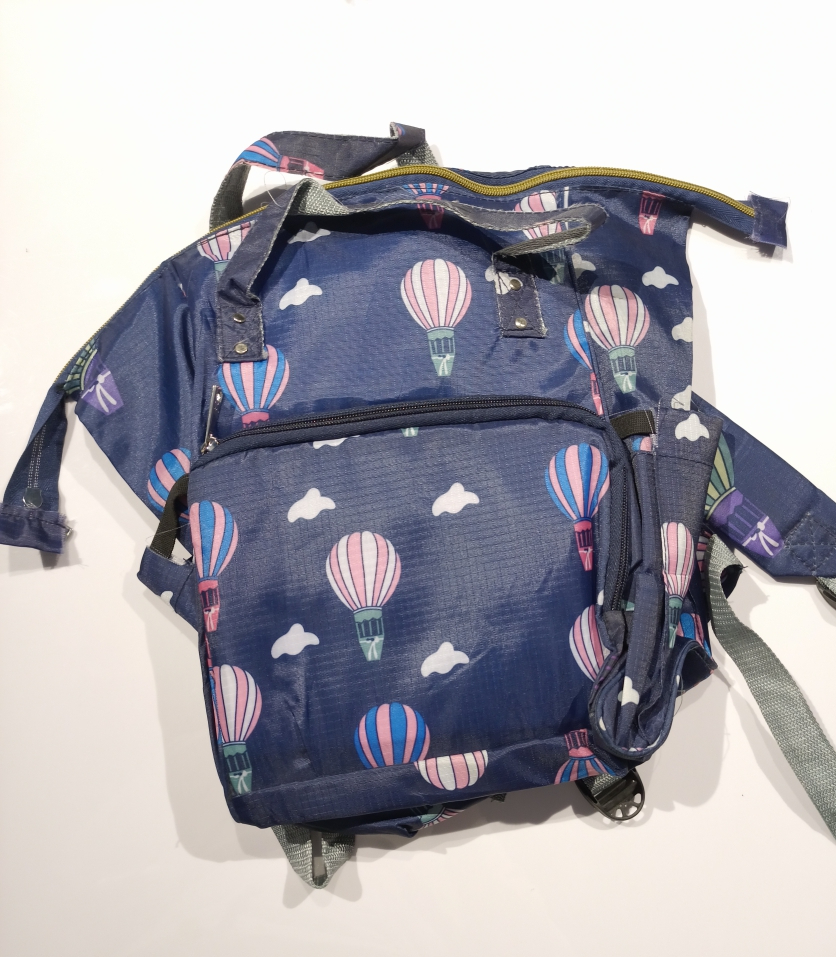 Large Capacity Mummy Bag Multi-function Waterproof Outdoor Women Backpack Nursing Bag for Baby Care Unisex Traval Backpack (Random color). - Image 3