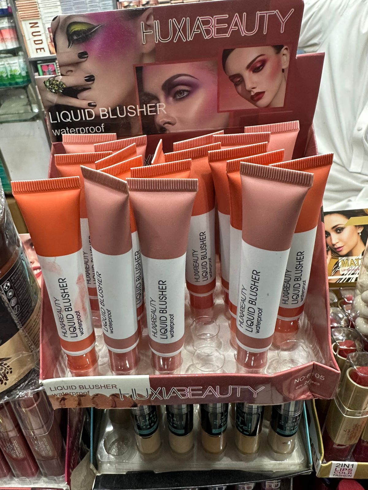 4 Pcs Liquid Blushon | HUXIA BEAUTY LIQUID BLUSHER for girls - Image 9