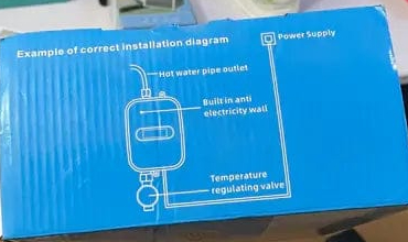 Imported Instant Water Heater RX-021(3500W) - Image 10