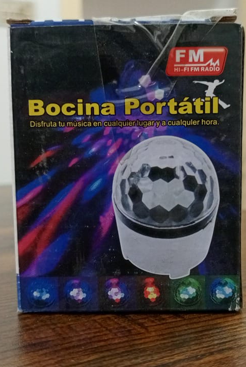 Digital RGB LED Music Crystal Magic Ball Effect Light MP3 USB Disco DJ Stage Lighting