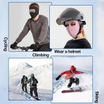 Windproof Anti Dust Full Face Masks Cycling Ski Breathable Masks Eye HD Anti Fog Goggles Hood Cover Winter Warm Hat Caps (Random Color) - Image 5